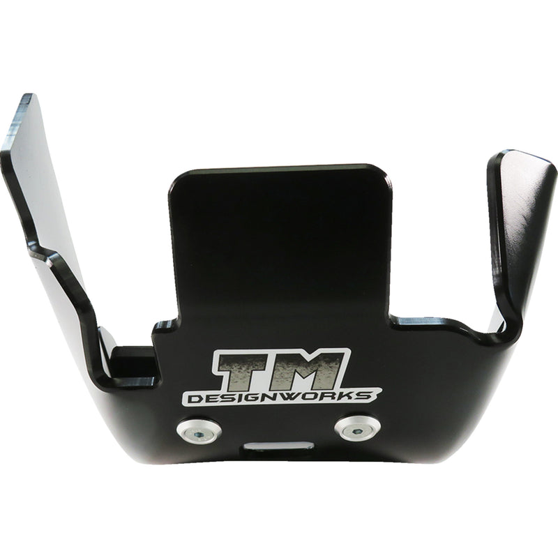 T.m. Designworks With Linkage Skid Plate - KHLG-258-BK For Gas Gas 250 / 300 2024-2025 | KTM SX 250 / XC 250 / SX 300 / XC 300 2023-2025