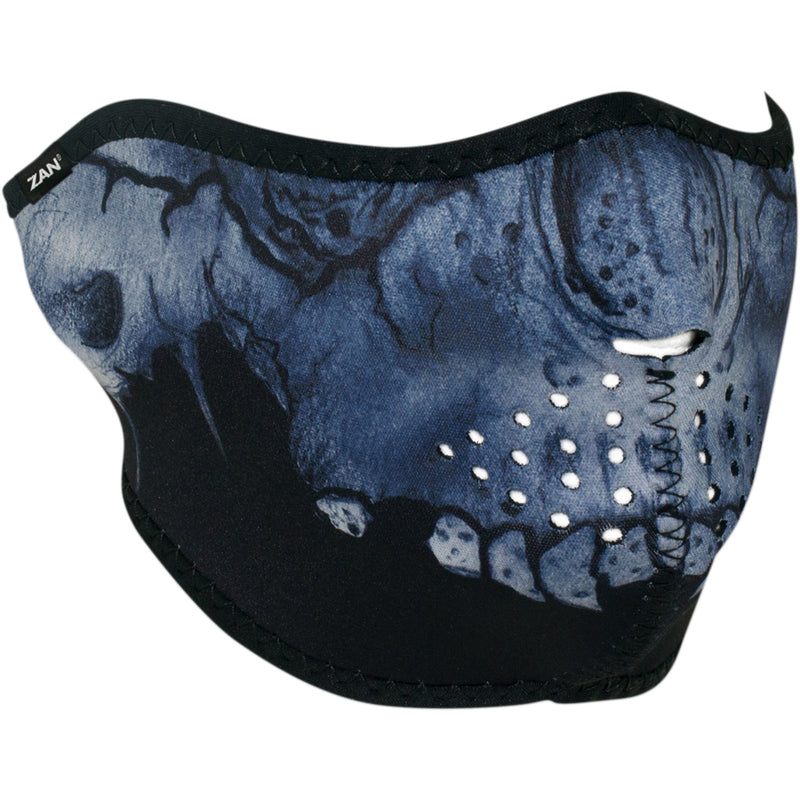 ZAN HEADGEAR 2503-0310 WNFM417H Neoprene Half Mask Have Mask - Midnight Skull