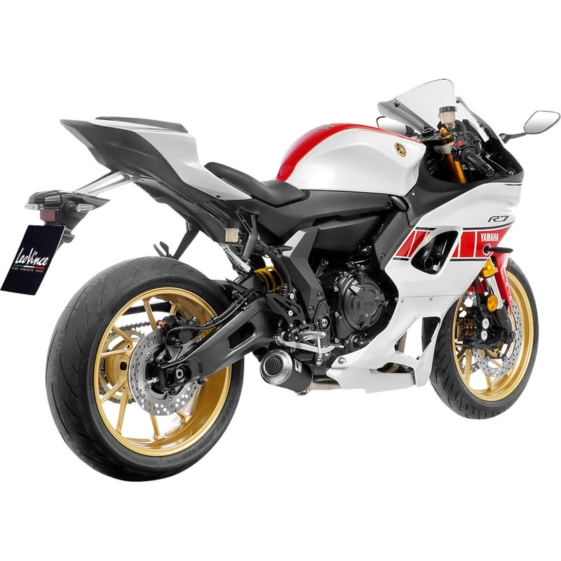 LEOVINCE 1810-3288 15272BU 2-into-1 LV-10 Exhaust System black - yamaha 700