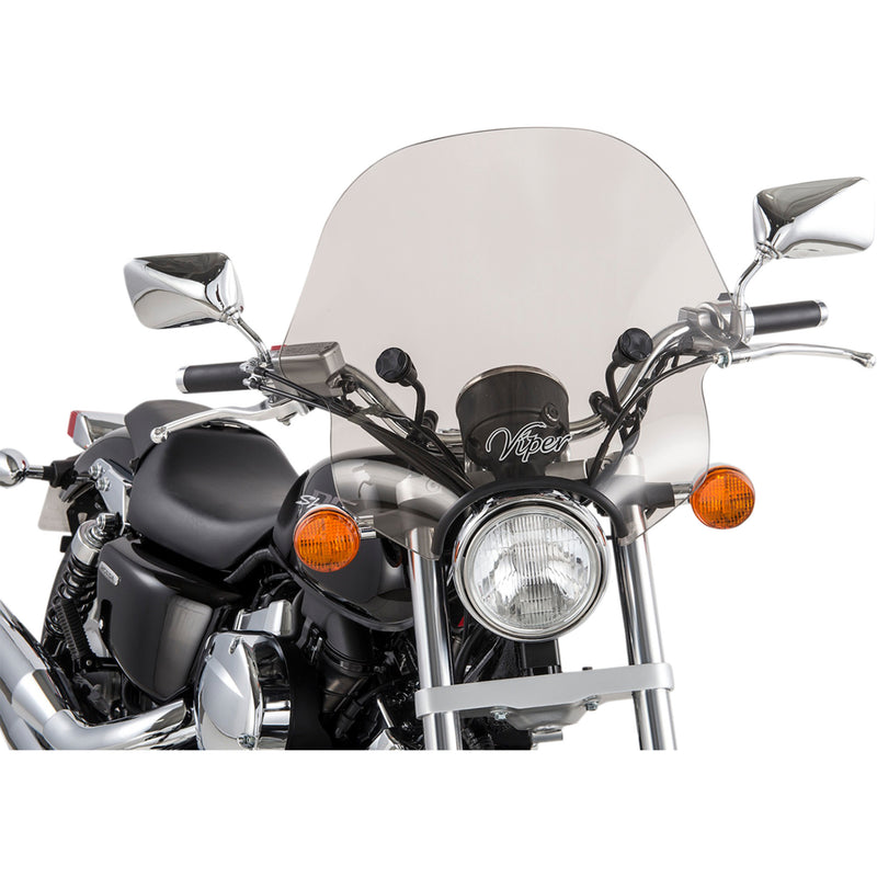 Slipstreamer Viper Windshield - SS-10-T For Harley Motorcycles 1988-2025 | Honda Motorcycles 1992-2025 | Kawasaki Motorcycles 1996-2025