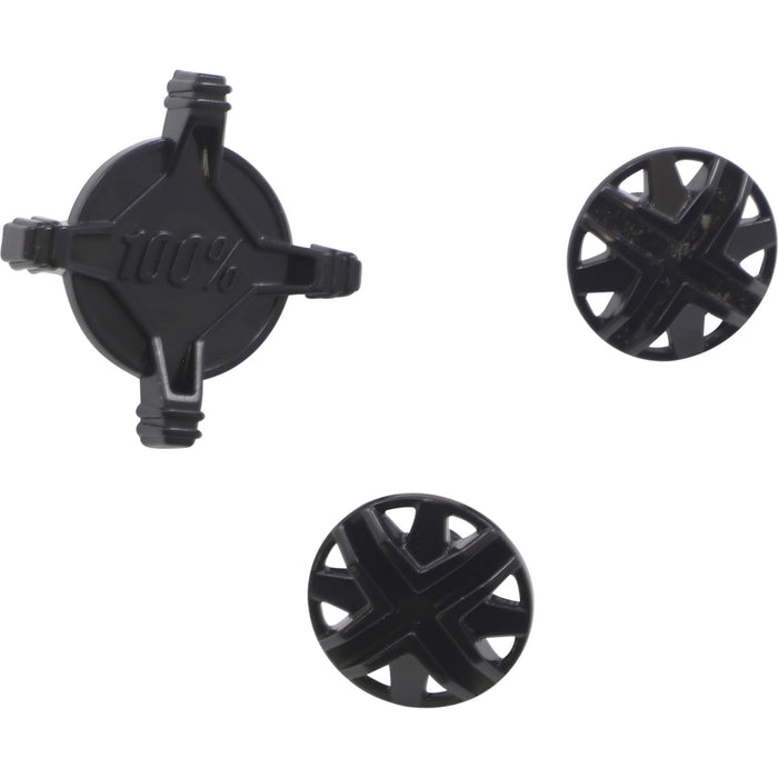 100% 0133-1367 89036-00001 Status Bicycle Helmet Visor Screw Status Visor Screw - Black