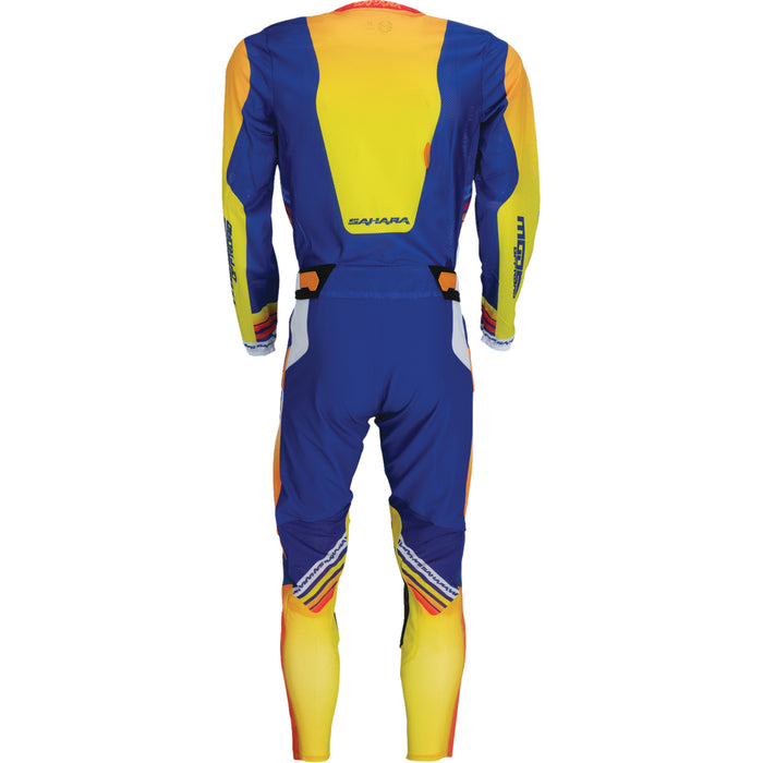 MOOSE OFFROAD Sahara Pants Blue/Orange - US