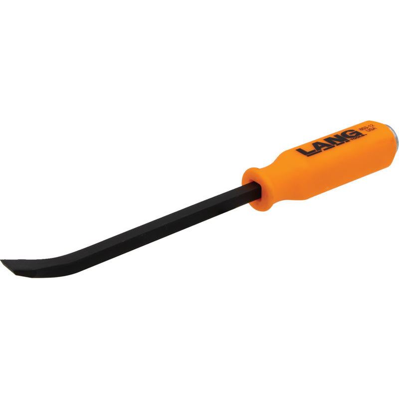 LANG TOOLS 3850-0625 853-12 Curved Pry Bar with Striking Handle Pry Bar with Striking Handle - Curved Tip - 12"