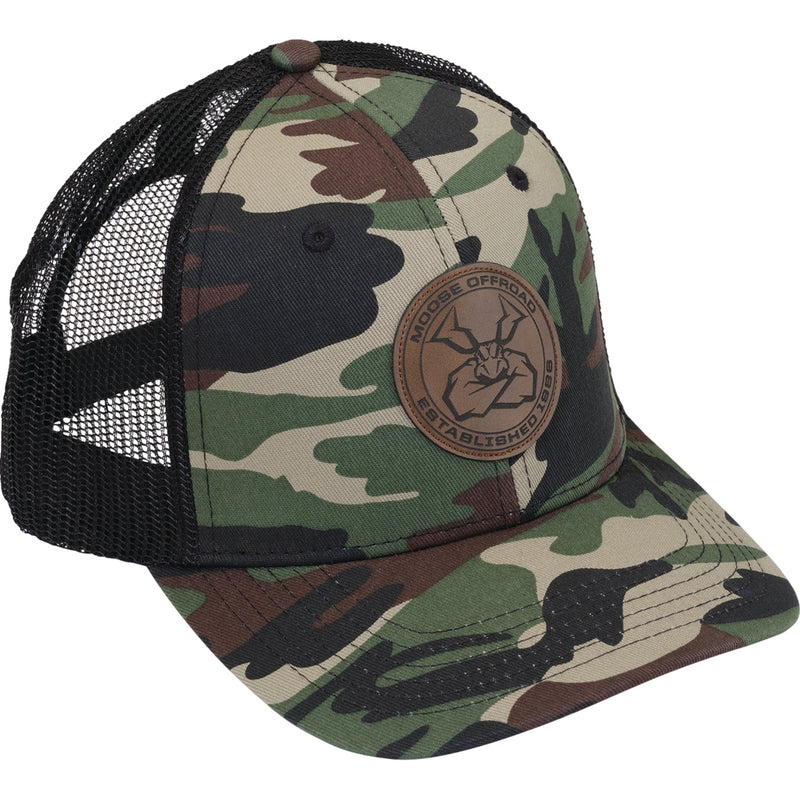MOOSE OFFROAD 2501-4406 C2402889 Moose Offroad Woodland Camo Hat
