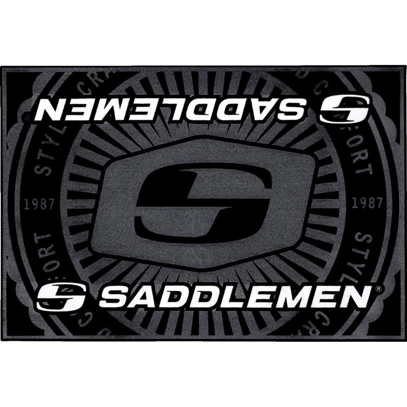SADDLEMEN 9905-0242 FM-001 Branded Floor Mat Floor Mat - 36" x 24"