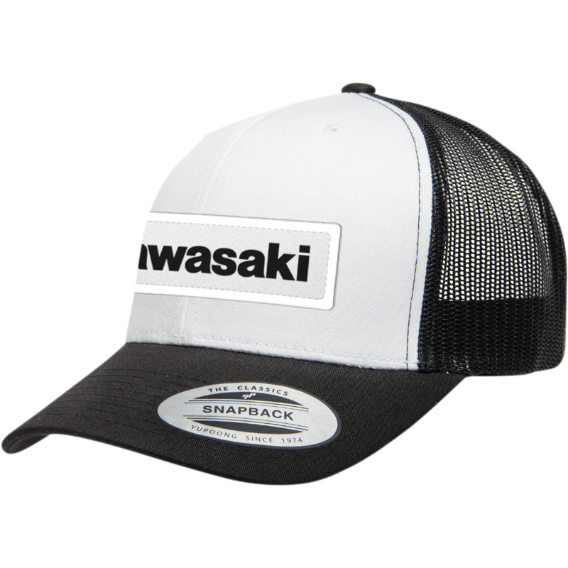 FACTORY EFFEX 2501-3831 25-86104 Throwback Hat kawasaki  - black/white