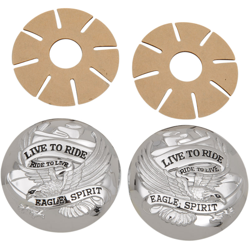 Drag Specialties Live to Ride Cover - DS-390126 For Harley Motorcycles 1982-2023