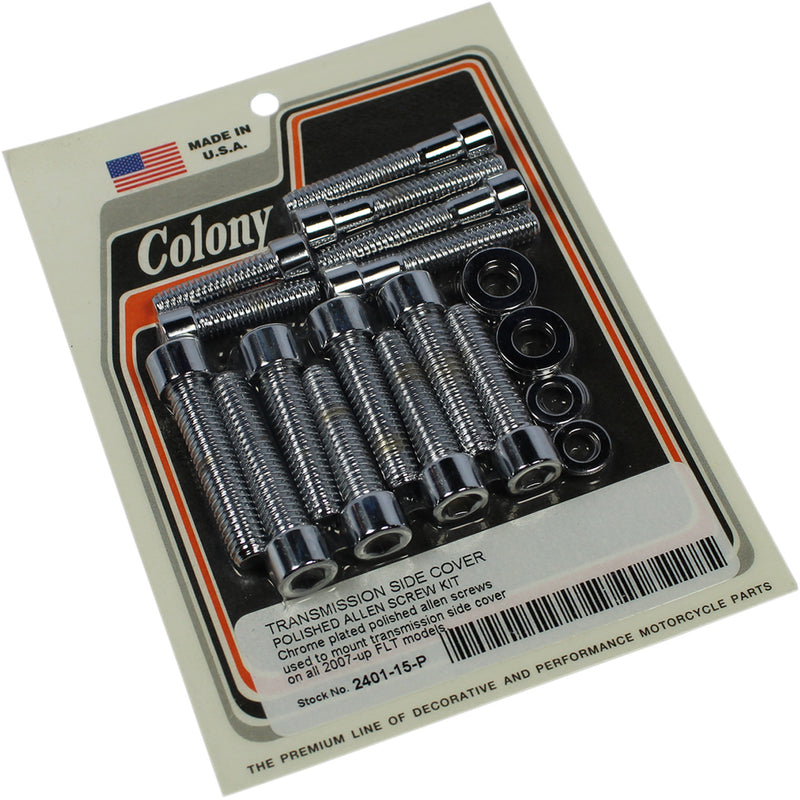 Colony Bolt Kit - 2401-15-P For Harley Touring 2007-2016