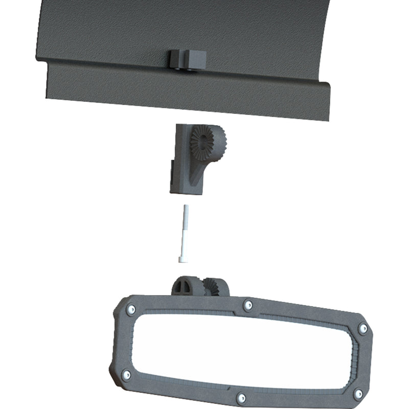 MOOSE OFFROAD 0640-1713 CTR-PFIT Mirror Adapter rear view