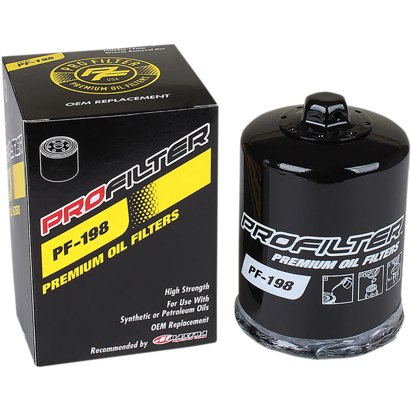 Pro Filter Oil Filter - PF-198 Victory Motorcycles 2003-2017