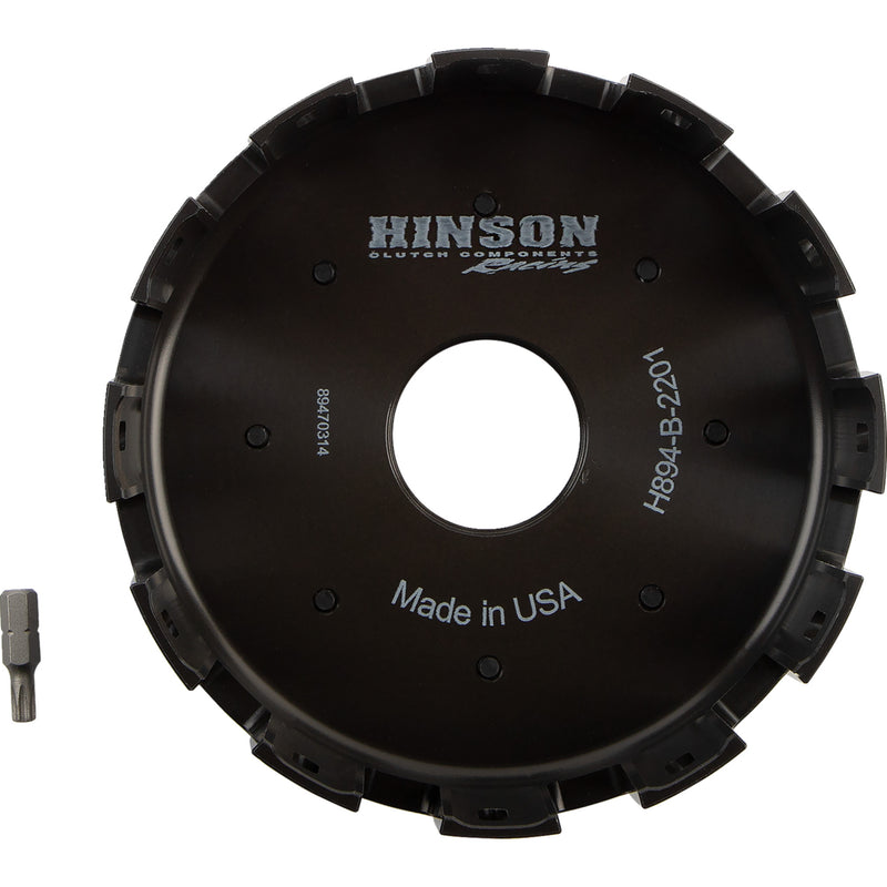 Hinson Racing Clutch Basket - H894-B-2201 Honda CRF250R / CRF250RX 2022-2026