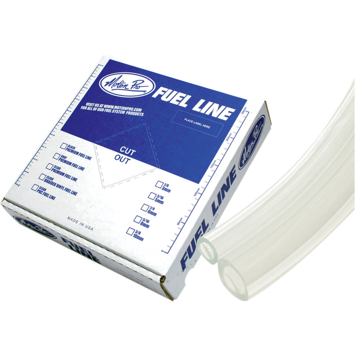 MOTION PRO 0706-0021 12-0043 Premium Fuel Line clear - 3/16" - 25'