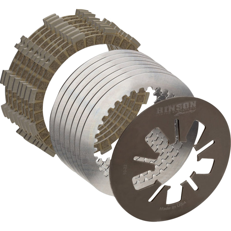 Hinson Racing Clutch Plate And Spring Kit - FSC663-8-2101 Kawasaki KX 450 / KX450SR 2021-2026