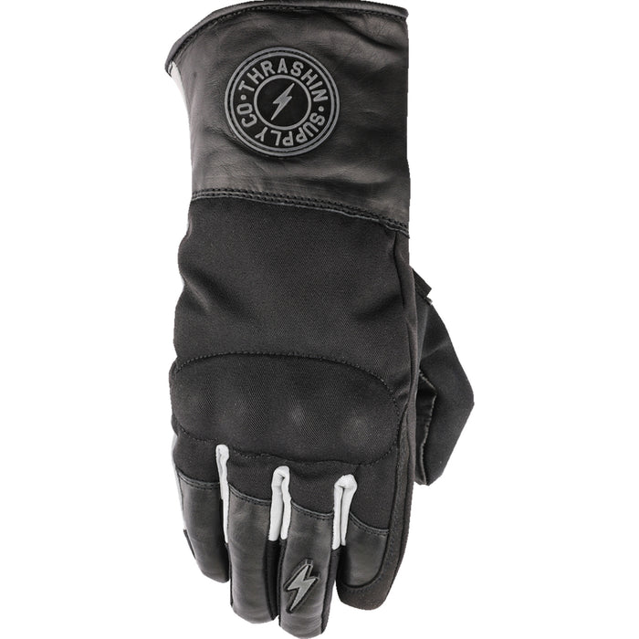 THRASHIN SUPPLY CO. 3301-4704 TWG--00-08 Mission Waterproof Gloves - Black - Small