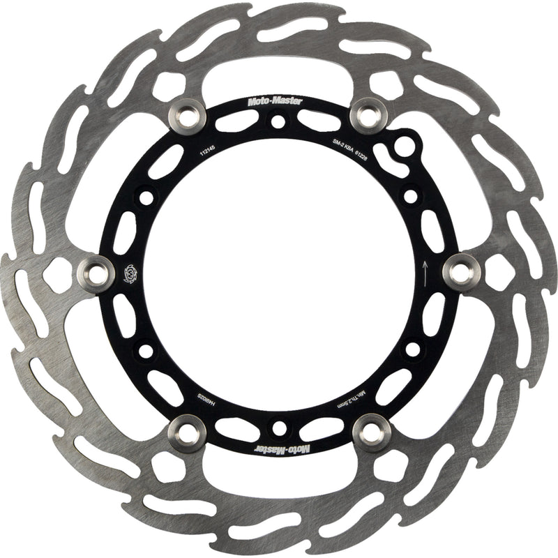 Moto-Master Flame Brake Rotor - 112145-PU For KTM Dirt Bikes 1989-2024 | Husaberg Dirt Bikes 2004-2014 | Gas Gas Dirt Bikes 2021-2024