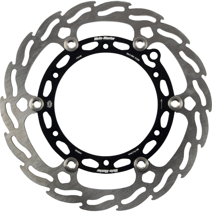 MOTO-MASTER 1711-2095 112145-PU Brake Rotors Brake Rotor - Front - Flame