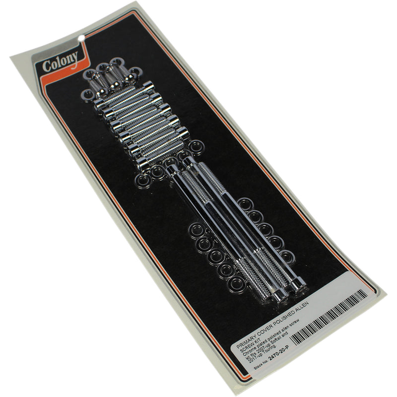 Colony Bolt Kit - 2470-20-P For Harley Motorcycles 2017-2023