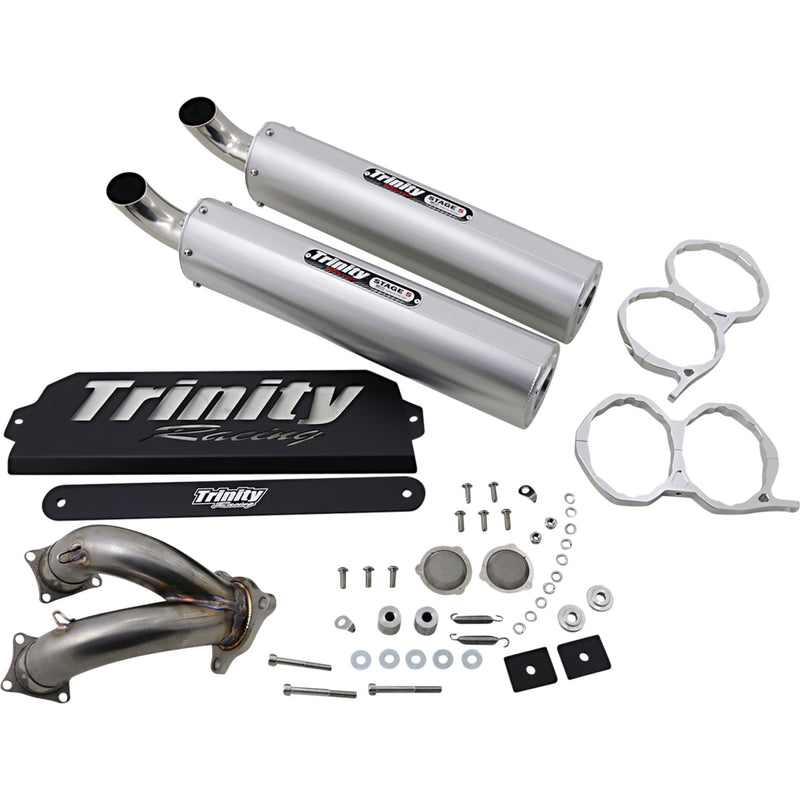 Trinity Racing Stage 5 Muffler - TR-4173S Polaris RZR 2020-2023