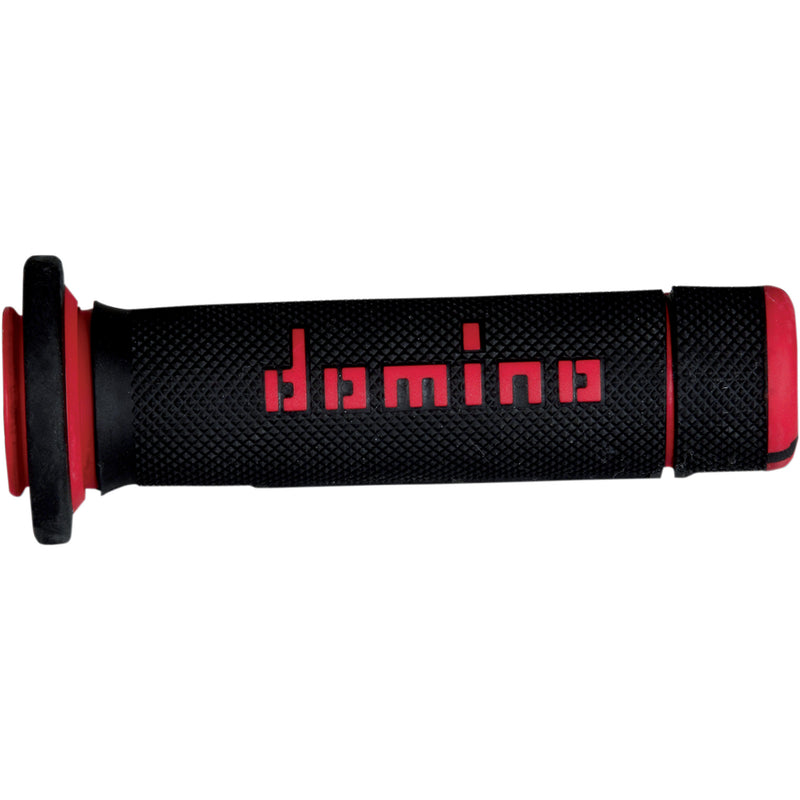 DOMINO 0630-1786 A18041C4240A7-0 ATV Grips Grips - ATV - Black/Red