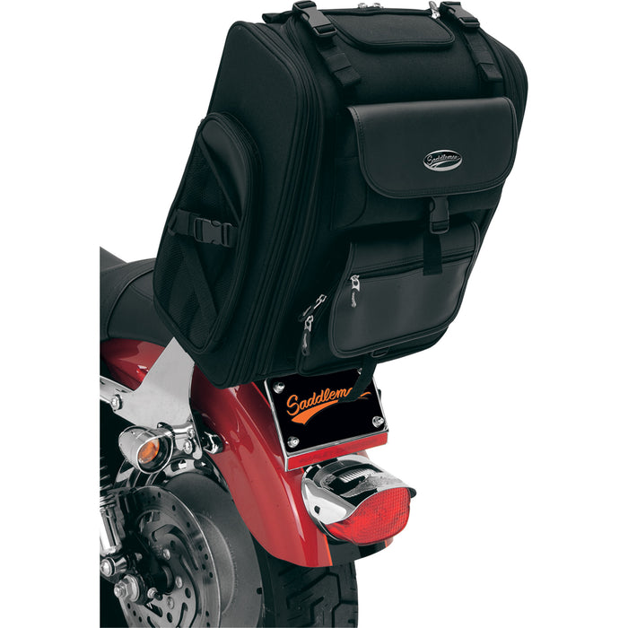 SADDLEMEN 3515-0080 3515-0080 S2200E Expandable Sissy Bar Bag