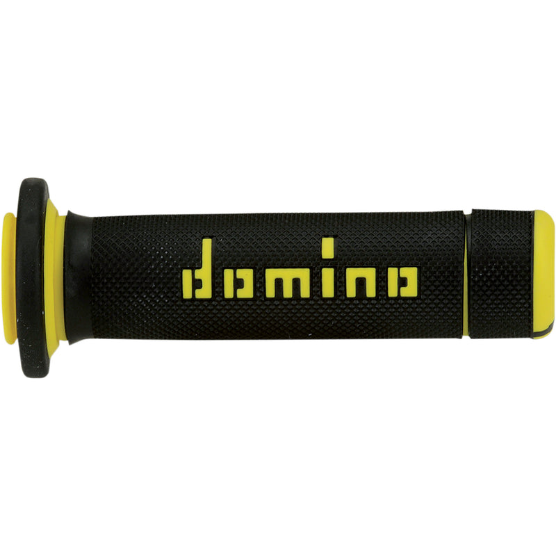 DOMINO 0630-1788 A18041C4740A7-0 ATV Grips Grips - ATV - Black/Yellow