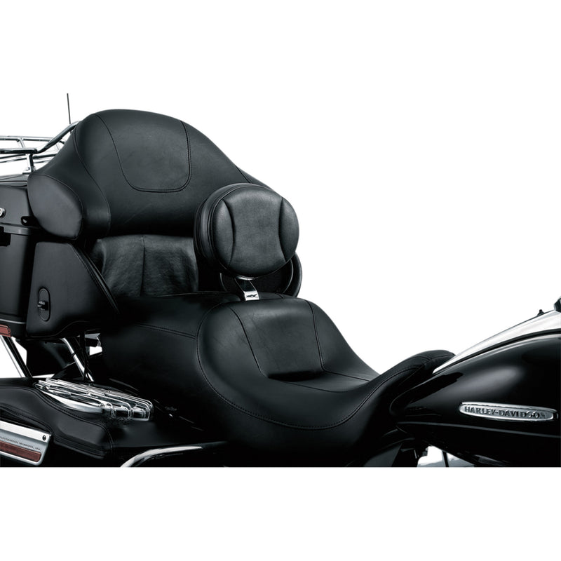 Kuryakyn Plug-In Driver's Backrest - KUR1670 For Harley Touring 1997-2023