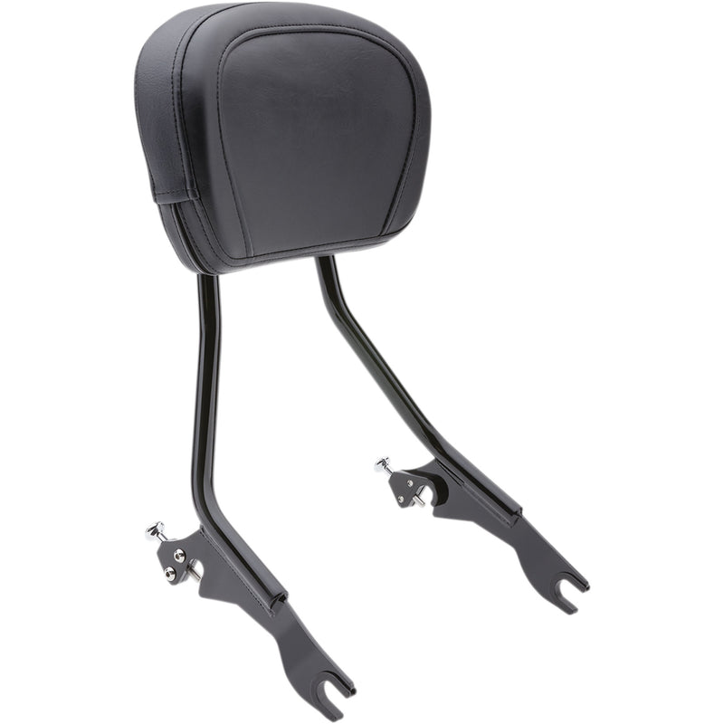 Cobra Quick-Detach Backrest - 602-2000B For Harley Touring 2009-2020