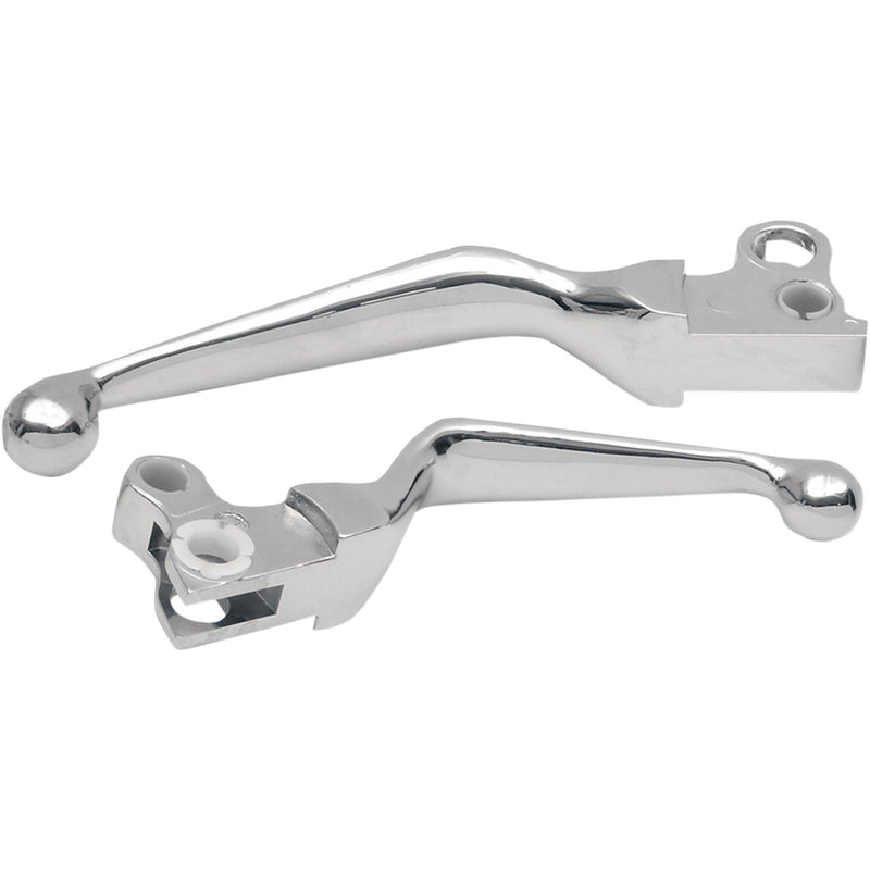 Drag Specialties Wide Blade Replacement Clutch Lever Chrome For Harley Motorcycles 1982-1995