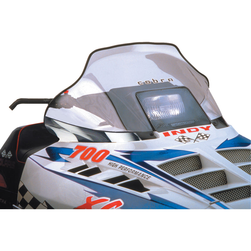 Powermadd Cobra Windshield - 11132 Polaris Snowmobiles 1988-1998