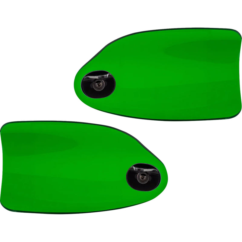KLOCK WERKS 0635-2832 KWS-01-0132-HC Flare® Handguards harley-davidson hydraulic clutch - green