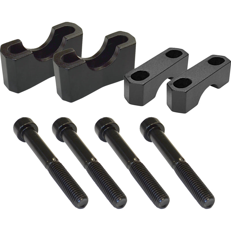 POWERMADD 0602-1430 45210 Universal 7/8" Bar Risers Riser w/ Bolts - 1"