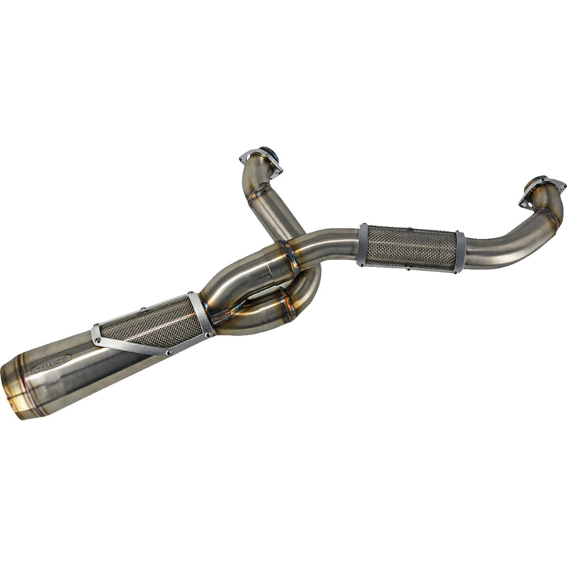 Trask Big Sexy 2-Into-1 Exhaust System - TM-5131 For Harley Softail 2018-2024