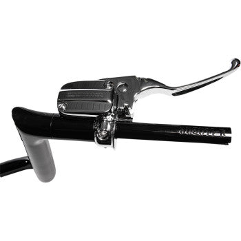 FAT BAGGERS INC. 0601-5262 805014-B 1-1/2" EZ Install Pointed Top Handlebar - 14" - Black