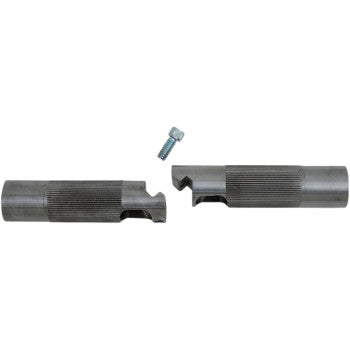 FAT BAGGERS INC. 0601-4762 906010 1-1/4" EZ Install Pointed Top Handlebar - 10" - Chrome