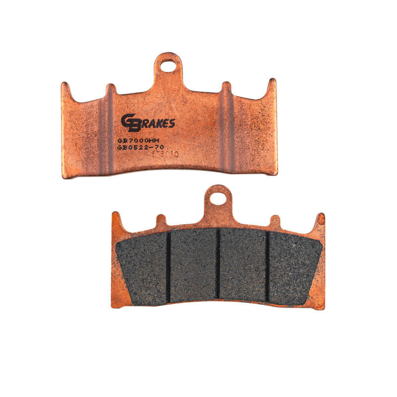 Gbrakes 17-52270 GB0522-70 BRAKE PADS SINTERED