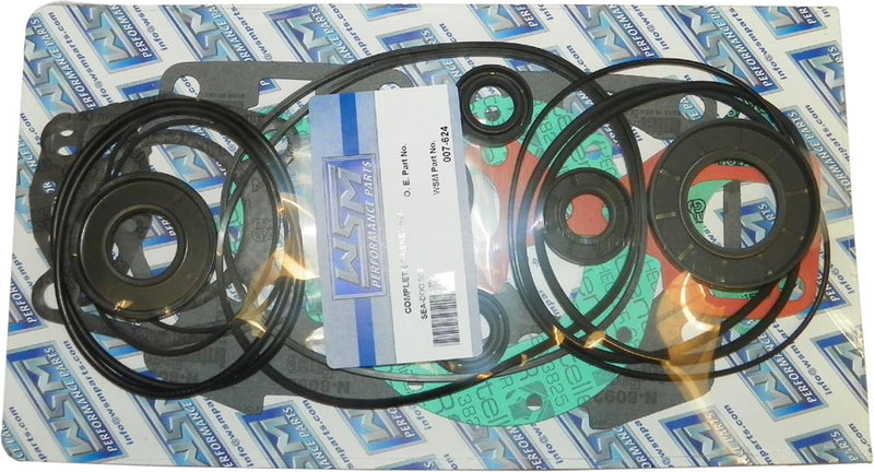 Wsm Gasket Kit SD SD 800 Carb Motor - 007-624 Sea-Doo Watercraft 1995-2003