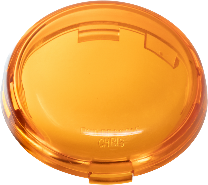 Letric Lighting Co 850-09523 LLC-2A BULLET STYLE LENSES AMBER