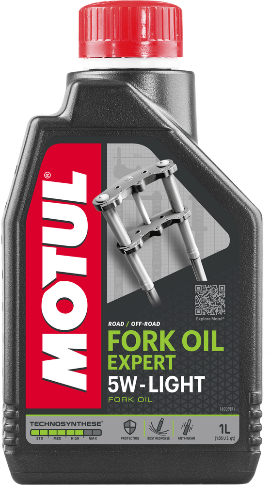 Motul Expert Fork OIL 5W 1L - 105929/112950 For Ducati Motorcycles 2012-2018 | Triumph Motorcycles 2012-2018 | Suzuki Motorcycles 2012-2018
