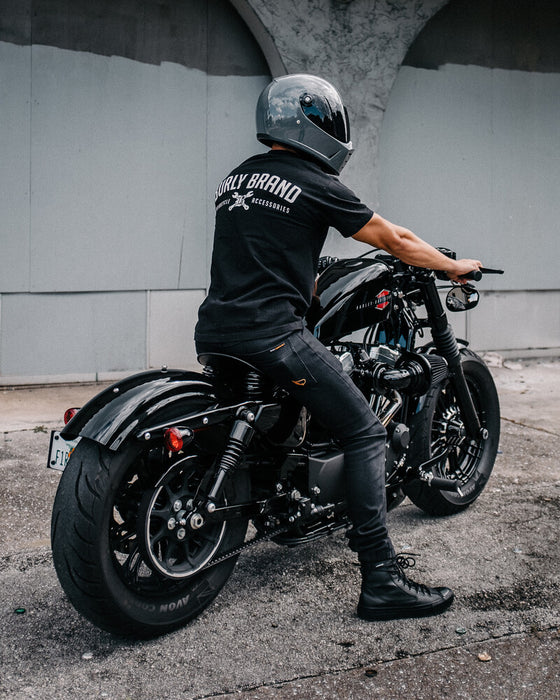 Burly Brand 750-05873 B28-1208B SLAMMER SHOCKS 10.5" BLACK