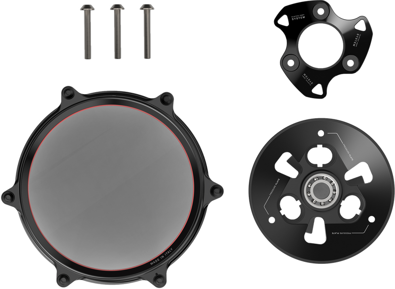 Rizoma 58-ZDM179B ZDM179B CLUTCH COVER BLACK DUC V2