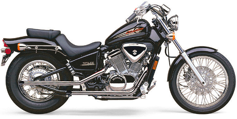 Cobra Blvd Drag Pipes F S Chrome Honda VLX600 - 1261 Honda VT600C Shadow 1988-2007