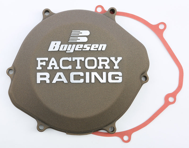 Boyesen Factory Racing Clutch Cover Magnesium - CC-02AM Honda CR250R 2002-2007