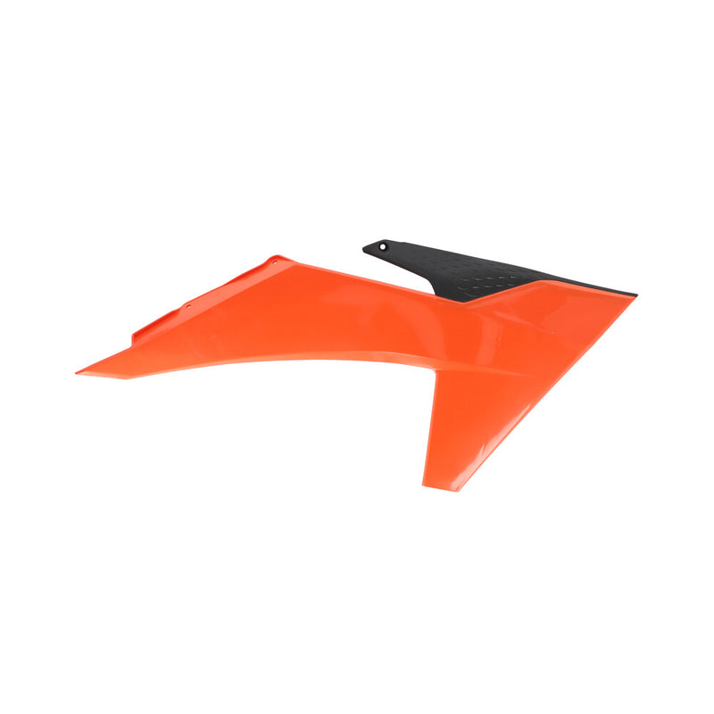 Acerbis Radiator Shroud KTM Orange Black - 2986481008 KTM Dirt Bikes 2023-2026