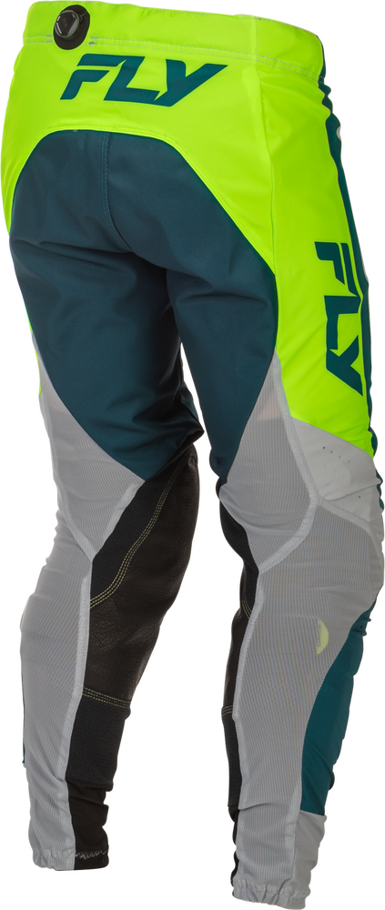 Fly Racing 379-73336 379-73336 LITE PANTS GREY/LIME/TEAL SZ 36