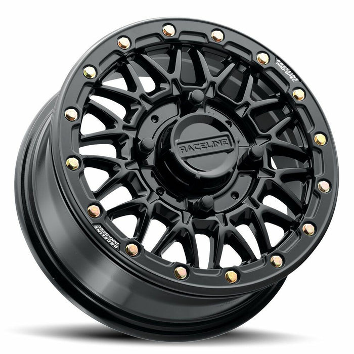 Raceline Wheels 570-2164 A15GB-56037+40 OMEGA 15X6 4/137 +40MM GLOSS BLACK