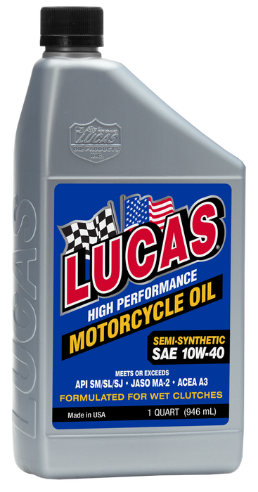Lucas 58-5235 10710 SEMI-SYN HIGH PERFORMANCE OIL 10W40 1QT