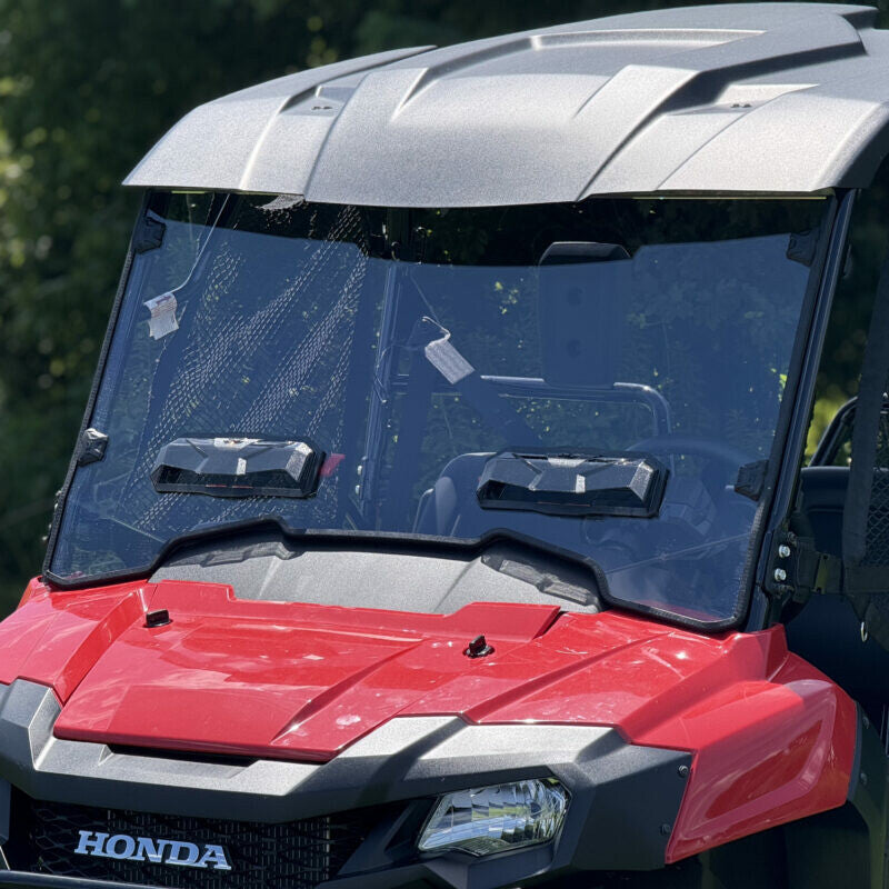 Seizmik Tool-Less Windshield Hard Coated Poly - 50-55321KIT Honda Pioneer 2015-2025