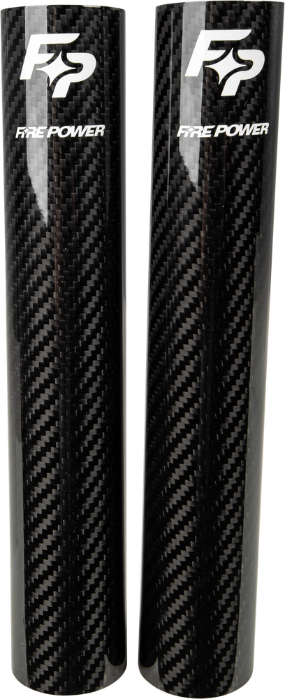 Fire Power Carbon Fiber Fork Shield Lower 52 MM X 260 MM - 567-1910 For Beta Dirt Bikes 2010-2023 | Sherco Dirt Bikes 2017-2022