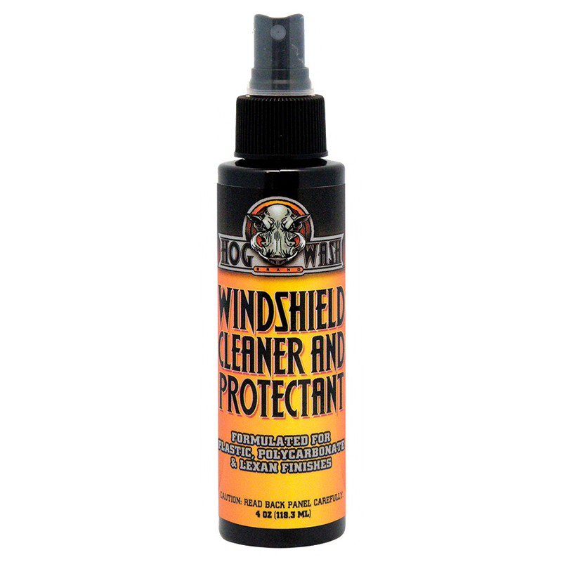 Hog Wash 80-0286 HW0884 WINDSHIELD CLEANER AND PROTECTANT 4OZ