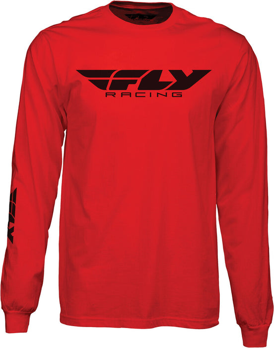 Fly Racing 352-41482X 352-41482X FLY CORPORATE L/S TEE RED 2X